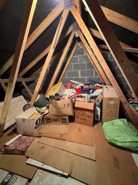 Removal of old belongings 